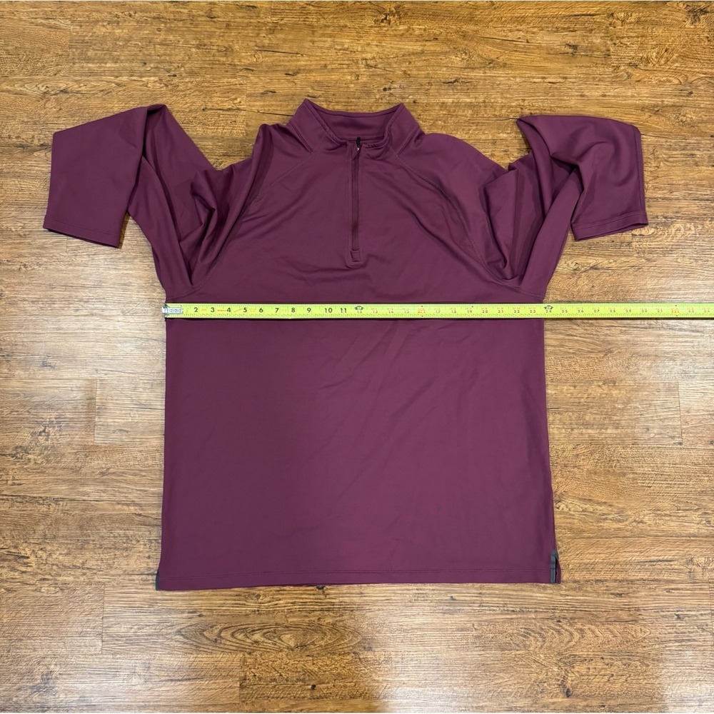 Rhone Red Session Performance 1/4 Zip Golf Pullover Sweatshirt Sweater Men's XL - Picture 9 of 10